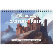 TCITW02001 Into The Wilds Battlemap Book: Volume 3: Castles And Keeps published by Tom Cartos