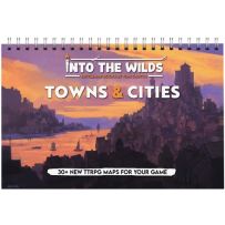 TCITW02002 Into The Wilds Battlemap Book: Volume 3: Towns And Cities published by Tom Cartos