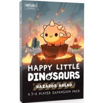 TEE7345HLDEXP1 Happy Little Dinosaurs Card Game: Hazards Ahead expansion published by TeeTurtle