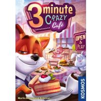 THK683788 3 Minute Crazy Cafe Board Game published by Kosmos Games