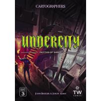 Cartographers Card Game: Heroes Map Pack 3 Undercity