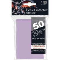 50 x Lilac Standard Card Sleeves 66mm x 91mm (Ultra Pro)