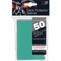 50 x Aqua Standard Card Sleeves 66mm x 91mm (Ultra Pro)