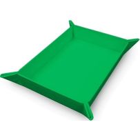 UP16336 Vivid Magnetic Foldable Dice Tray: Green published by Ultra Pro
