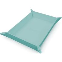 UP16338 Vivid Magnetic Foldable Dice Tray: Light Blue published by Ultra Pro