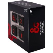 Dungeons and Dragons Heavy Metal D6 4x Dice Set