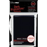 50 x Black Standard Card Sleeves 66mm x 91mm (Ultra Pro)