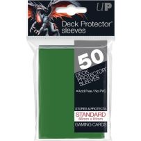 50 x Green Standard Card Sleeves 66mm x 91mm (Ultra Pro)