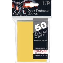 50 x Yellow Standard Card Sleeves 66mm x 91mm (Ultra Pro)