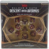 Dungeons And Dragons RPG: Baldur's Gate: Descent Into Avernus Dice Set
