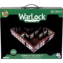 WarLock Tiles System: Town And Village II - Full Height Plaster Walls Expansion