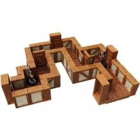 WarLock Tiles System: Town And Village Straight Walls Expansion Pack 1