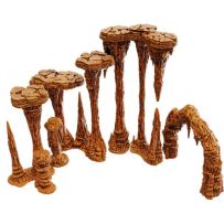 WarLock Tiles System: Stalactites And Stalagmites Expansion