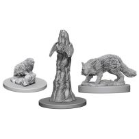 Pathfinder Deep Cuts Unpainted Miniatures: Familiars
