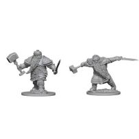Dungeons And Dragons Nolzur's Marvelous Unpainted Minis: Dwarf Male Fighter