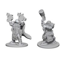 Dungeons And Dragons Nolzur's Marvelous Unpainted Minis: Dwarf Male Cleric
