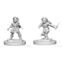 Dungeons And Dragons Nolzur's Marvelous Unpainted Minis: Halfling Female Rogue