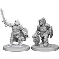 Dungeons And Dragons Nolzur's Marvelous Unpainted Minis: Dwarf Female Paladin
