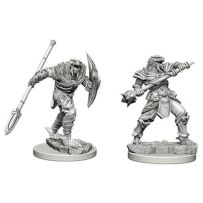 Dungeons And Dragons Nolzur's Marvelous Unpainted Minis: Dragonborn Male Fighter With Spear