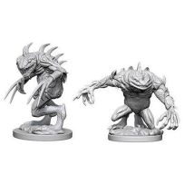 Dungeons And Dragons Nolzur's Marvelous Unpainted Minis: Grey Slaad And Death Slaad