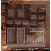 Pathfinder Deep Cuts Unpainted Miniatures: Archivist Library