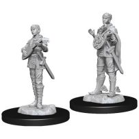 Dungeons And Dragons Nolzur's Marvelous Unpainted Minis: Half Elf Female Bard