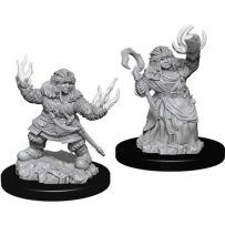 Pathfinder Deep Cuts Unpainted Miniatures: Dwarf Female Summoner