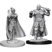 Dungeons And Dragons Nolzur's Marvelous Unpainted Minis: Minsc And Boo And Delina