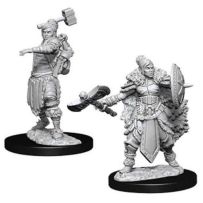 Dungeons And Dragons Nolzur's Marvelous Unpainted Minis: Half-Orc Female Barbarian