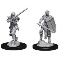 Dungeons And Dragons Nolzur's Marvelous Unpainted Minis: Human Female Fighter