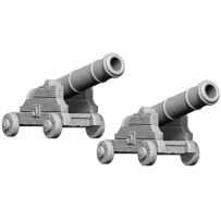 Pathfinder Deep Cuts Unpainted Miniatures: Cannons