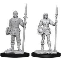 Pathfinder Deep Cuts Unpainted Miniatures: Guards