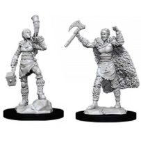 Dungeons And Dragons Nolzur's Marvelous Unpainted Minis: Human Female Barbarian 2
