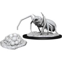 Dungeons And Dragons Nolzur's Marvelous Unpainted Minis: Giant Spider And Egg Clutch