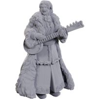 WZK90108 Dungeons And Dragons Nolzur's Marvelous Unpainted Minis: Ansalon Human Bard published by WizKids Games