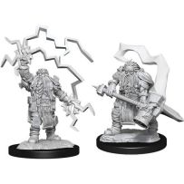 Dungeons And Dragons Nolzur's Marvelous Unpainted Minis: Dwarf Cleric Male