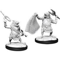 Dungeons And Dragons Nolzur's Marvelous Unpainted Minis: Kuo-Toa And Kuo-Toa Whip