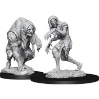 Pathfinder Deep Cuts Unpainted Miniatures: Annis Hag And Green Hag