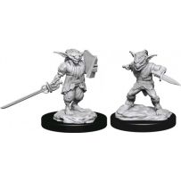 Dungeons And Dragons Nolzur's Marvelous Unpainted Minis: Male Goblin Rogue And Female Goblin Bard