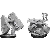 Dungeons And Dragons Nolzur's Marvelous Unpainted Minis: Stone Defender And Oaken Bolter