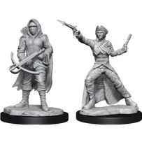 Pathfinder Deep Cuts Unpainted Miniatures: Bounty Hunter And Outlaw