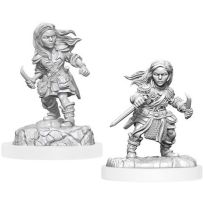 Dungeons And Dragons Nolzur's Marvelous Unpainted Minis: Halfling Rogue Female
