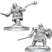 Dungeons And Dragons Nolzur's Marvelous Unpainted Minis: Dwarf Fighter Female
