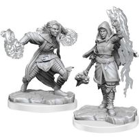 Dungeons And Dragons Nolzur's Marvelous Unpainted Minis: Half-Elf Warlock