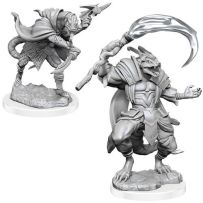 Pathfinder Deep Cuts Unpainted Miniatures: Serpentfolk