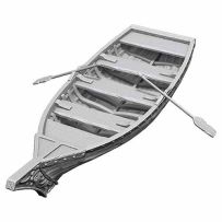Pathfinder Deep Cuts Unpainted Miniatures: Rowboat And Oars