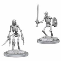 Pathfinder Deep Cuts Unpainted Miniatures: Skeletons