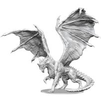 WZK90603 Dungeons And Dragons Nolzur's Marvelous Unpainted Minis: Adult Blue Dragon published by WizKids Games