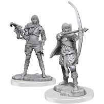 WizKids Deep Cuts Unpainted Miniatures: Human Rogue