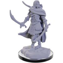 WZK90669S Dungeons And Dragons Nolzur's Marvelous Unpainted Minis: Human Rangers published by WizKids Games